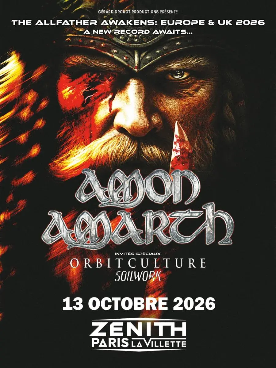 Amon amarth paris 2026