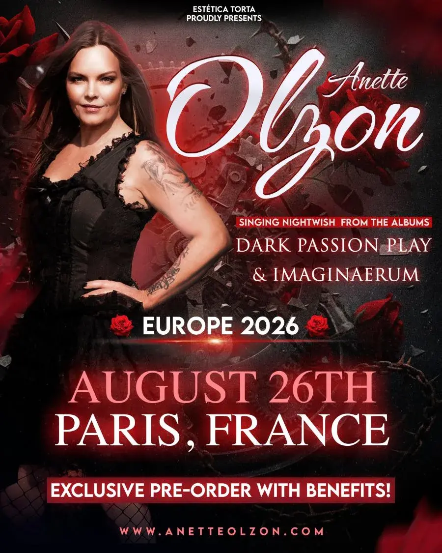 Anette olzon paris 2026