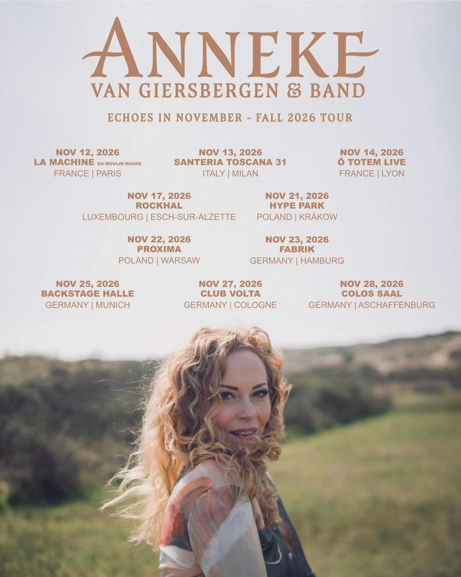 Anneke vg echoes in november