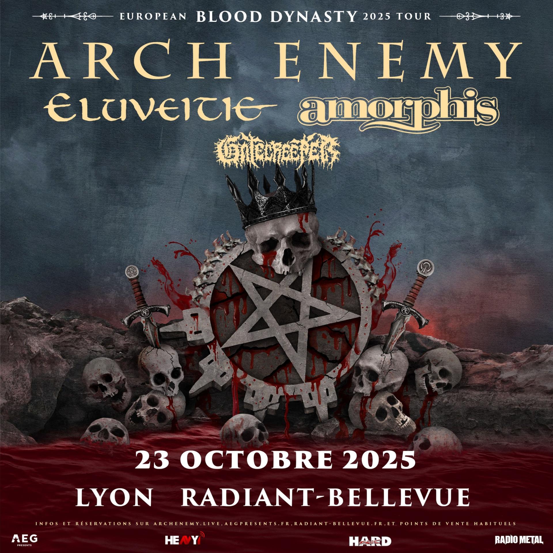 Arch enemy lyon 2025