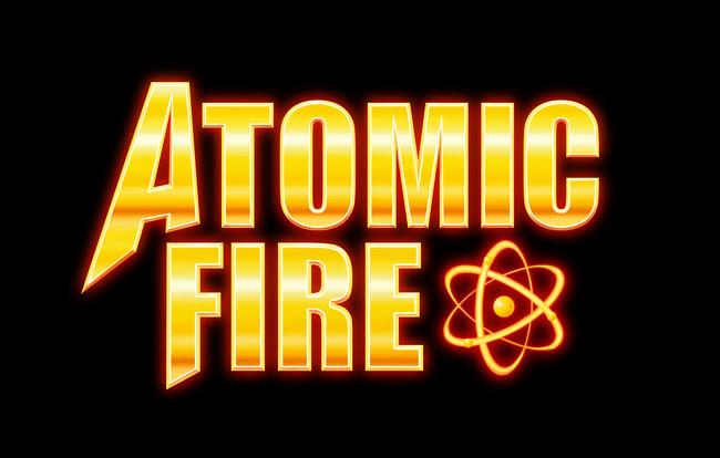 Atomic fire label