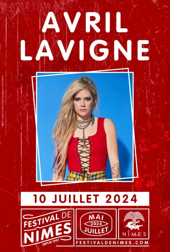 Avril lavigne nimes 2024