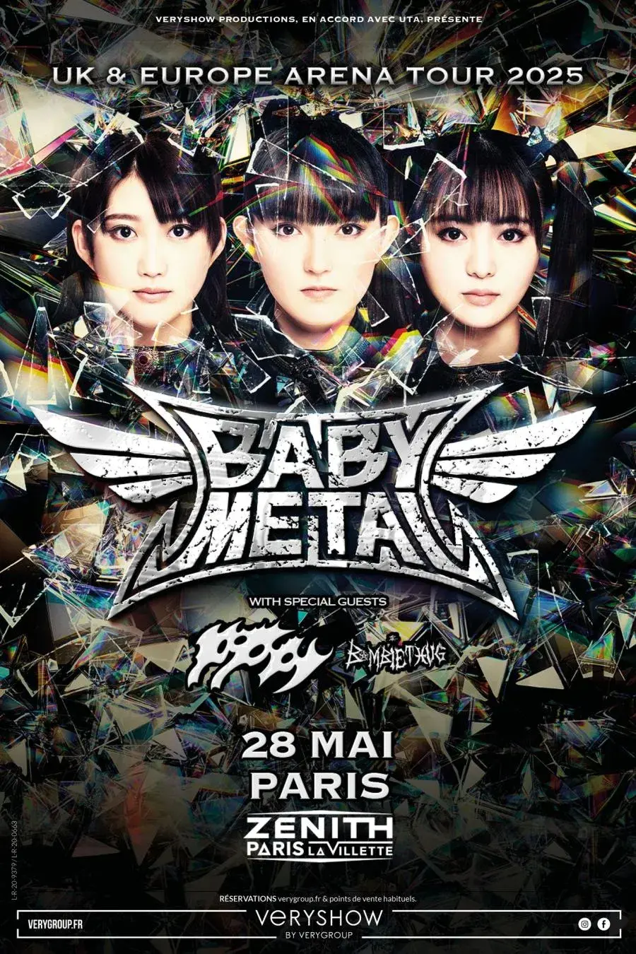 Babymetal paris 2025