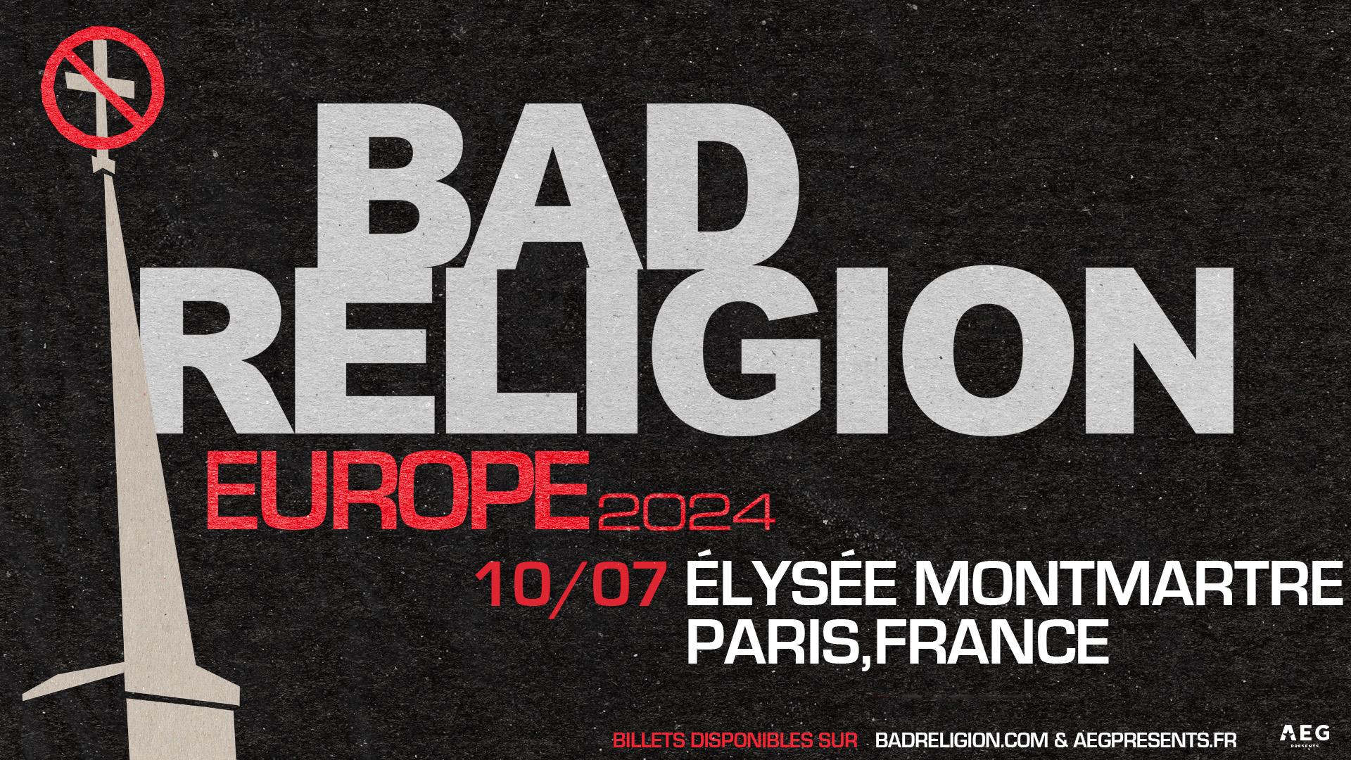 Bad religion paris 2024