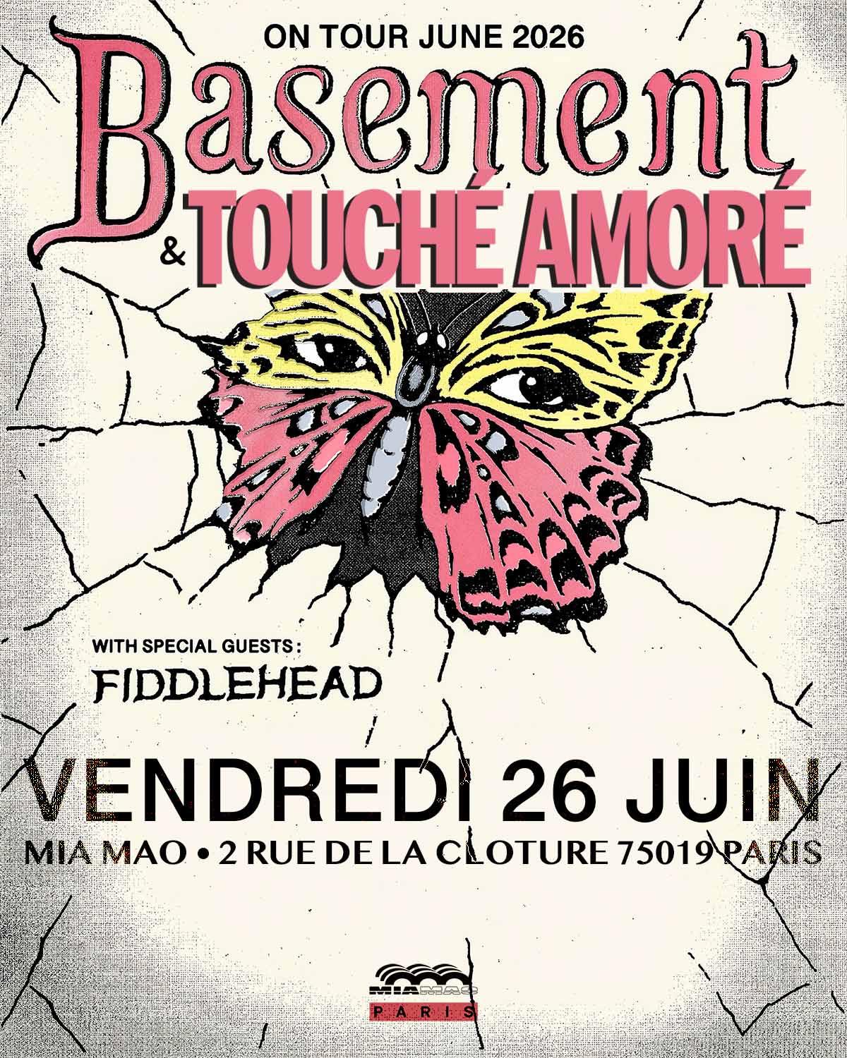 Basement touche amore paris 2026