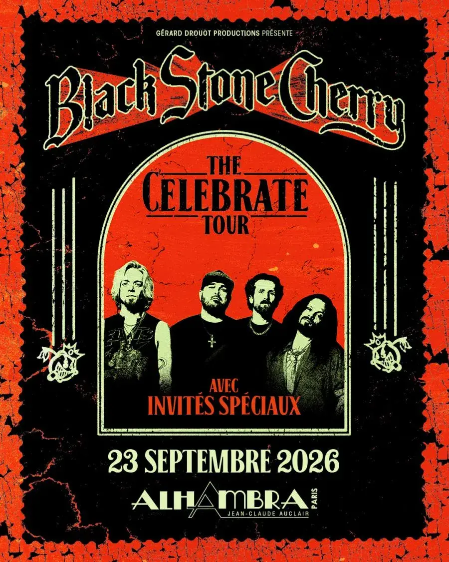 Black stone cherry paris 2026