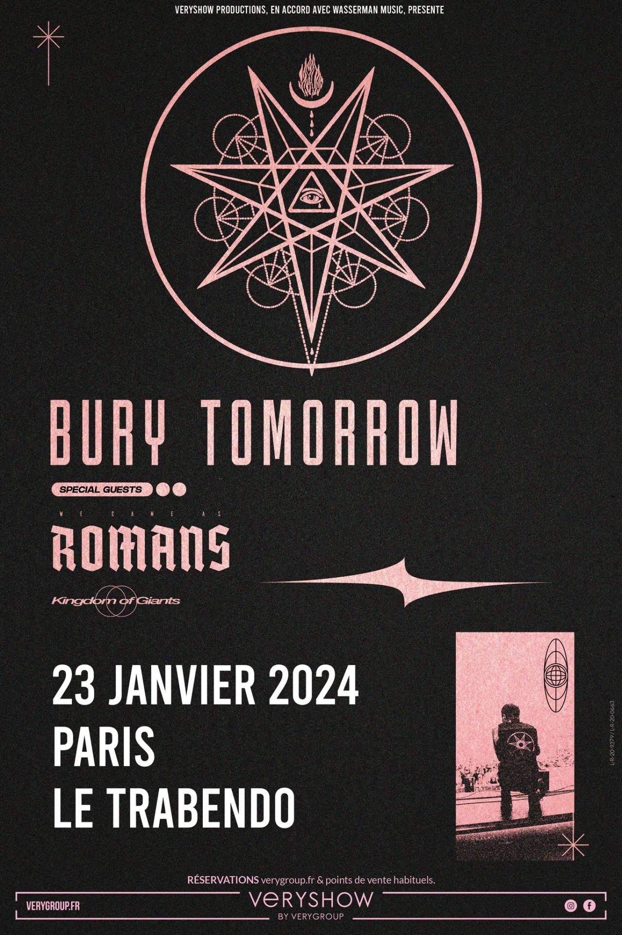 Bury tomorrow paris 2023