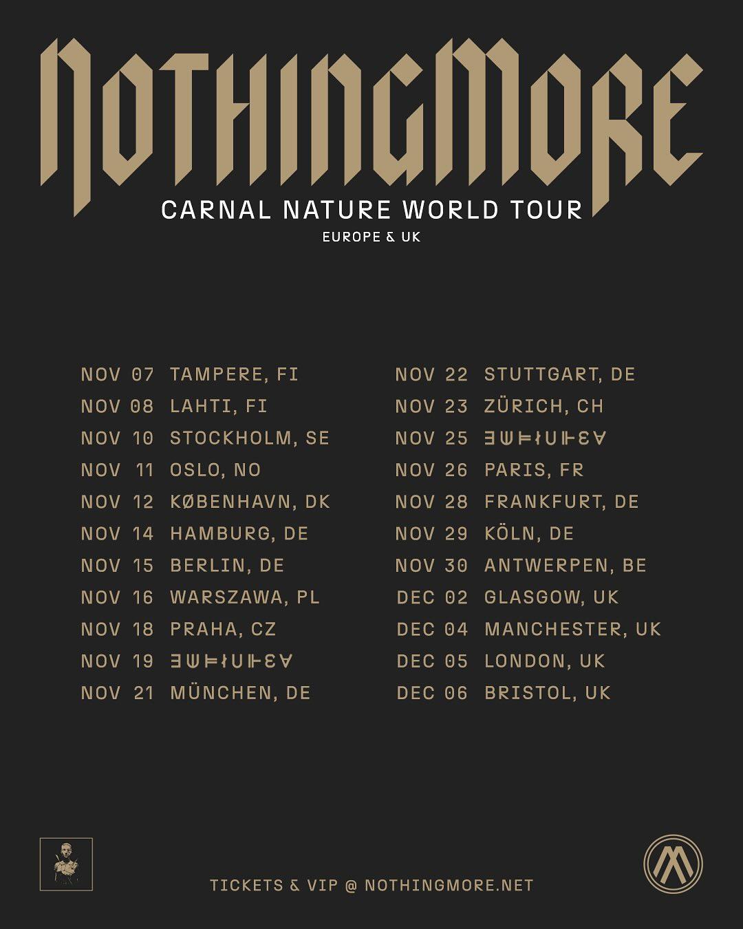 Carnal nature world tour