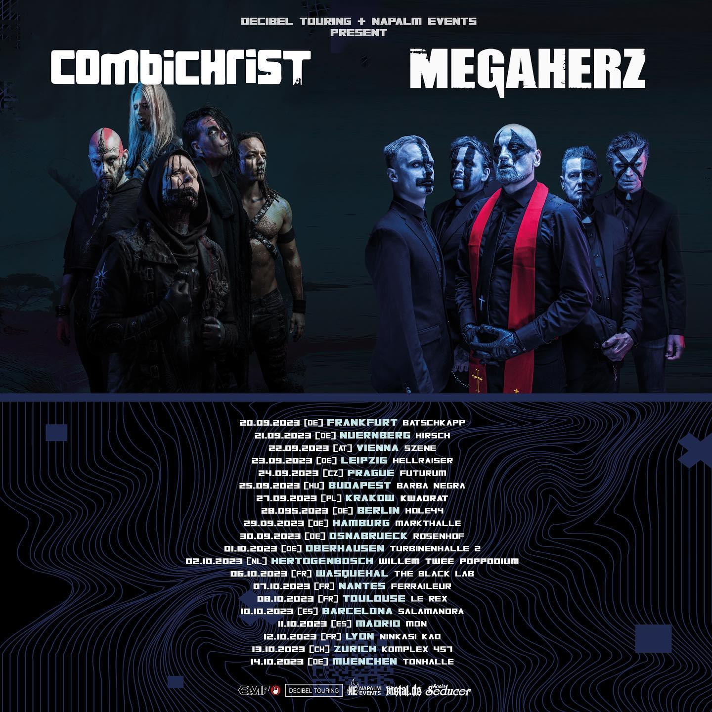 Combichrist x megaherz eu tour 23