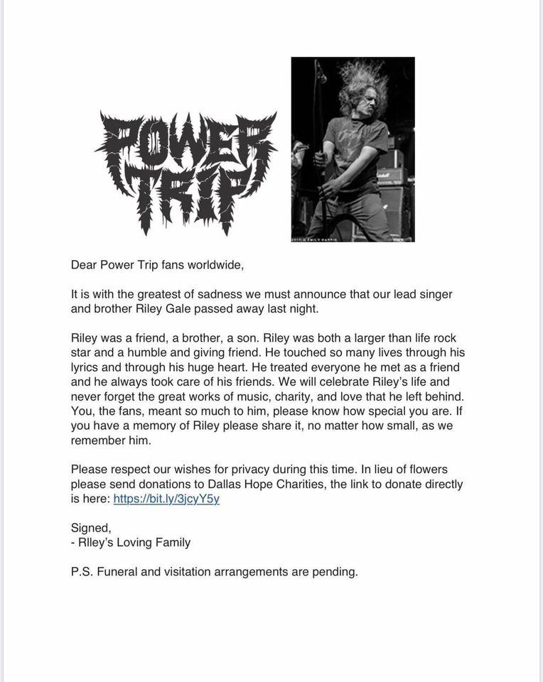 Communique power trip