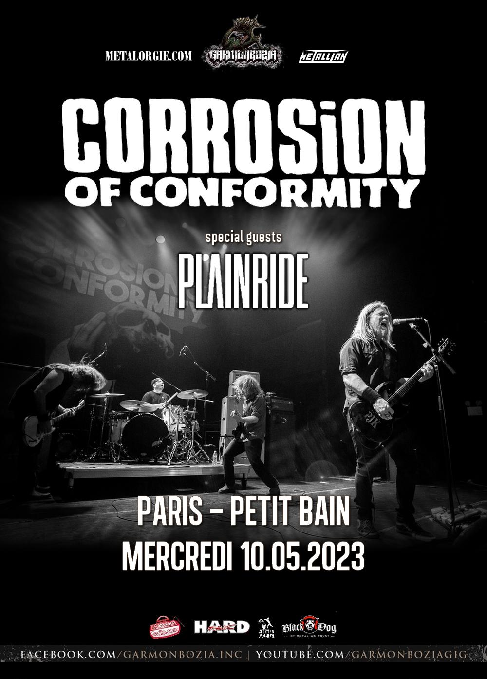 Corrosion of conformity paris 2023