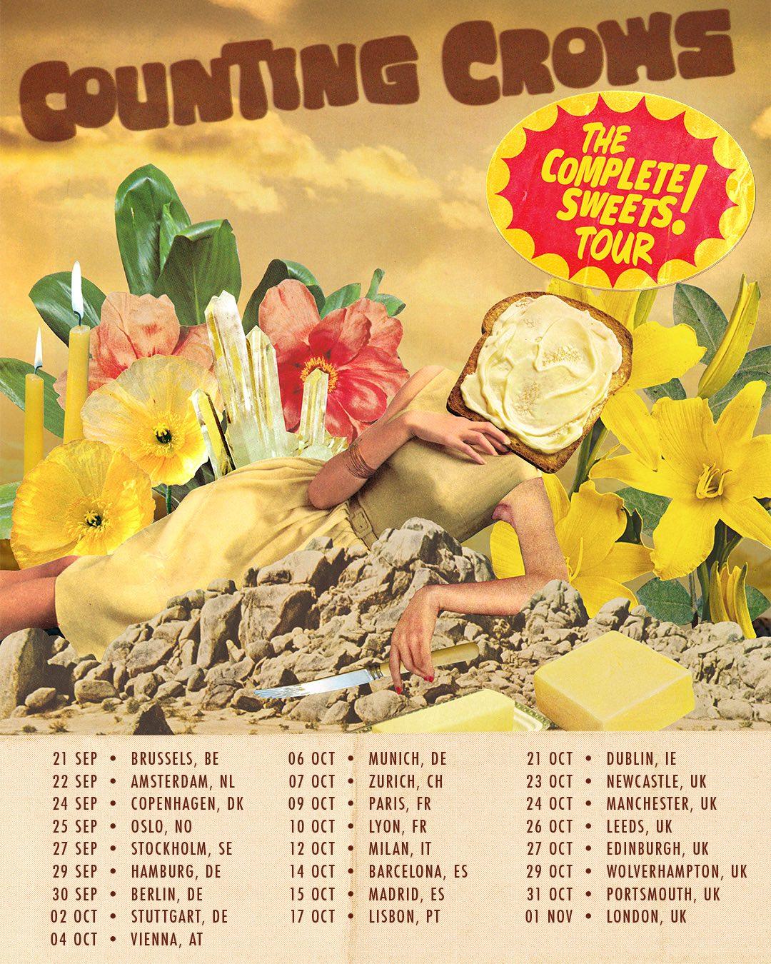 Counting crown tour europe 2025