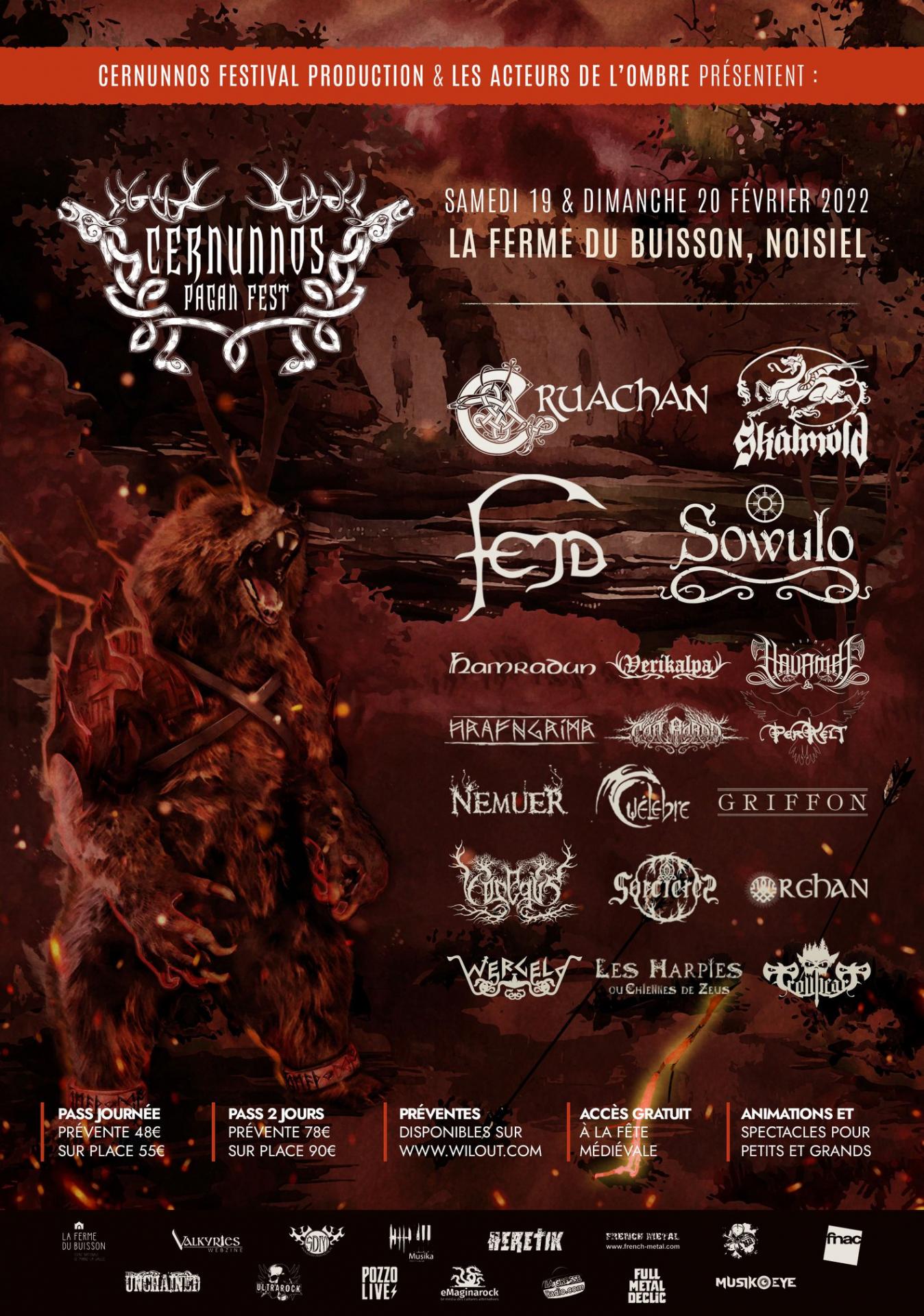 Cpf full line up affiche