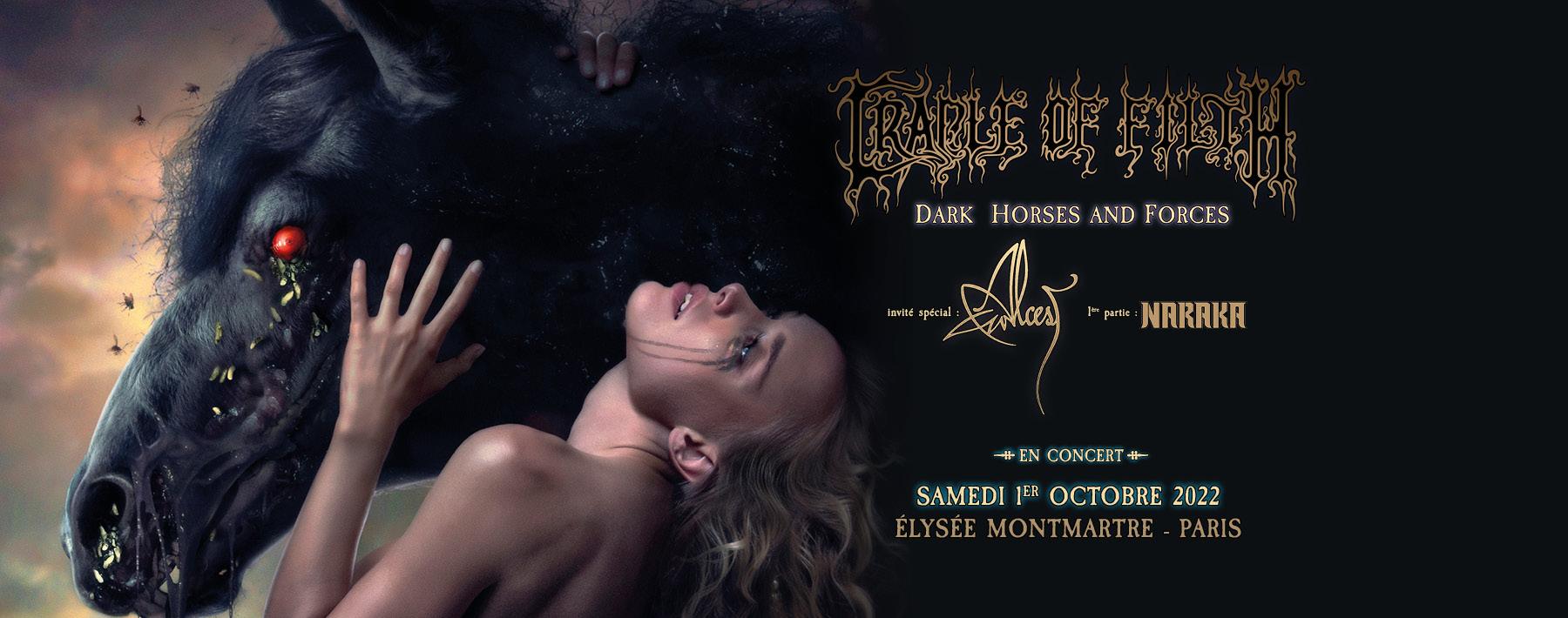 Cradle of filth paris 2022