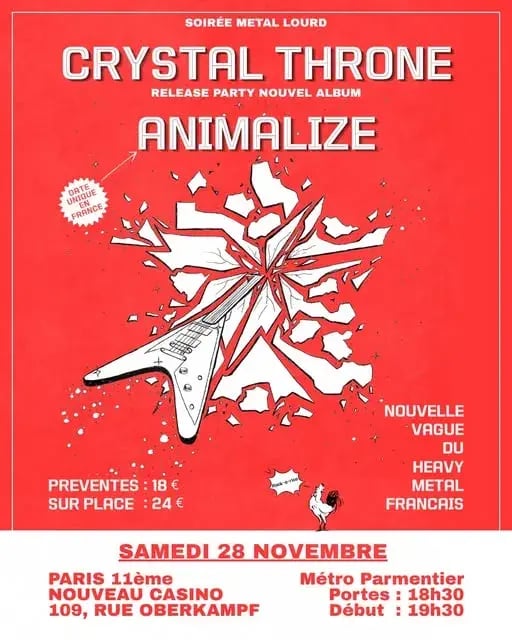 Crystal throne paris 2026
