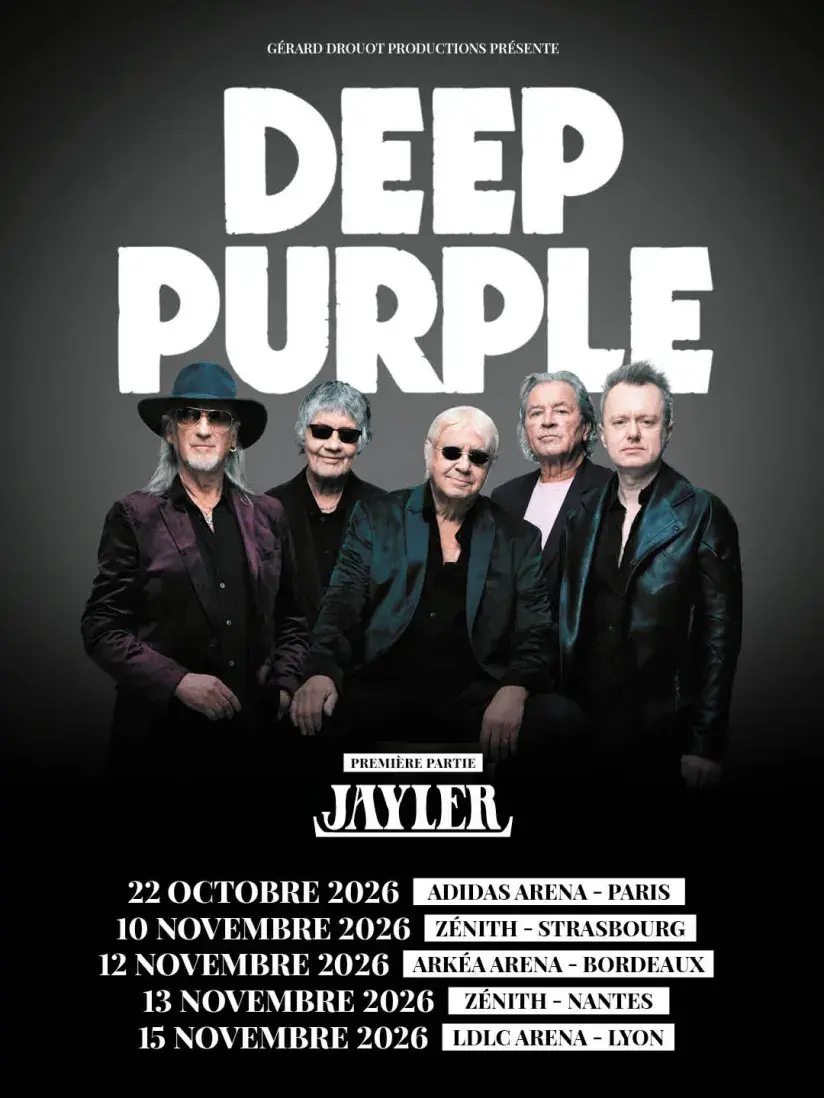 Deep purple france 2026