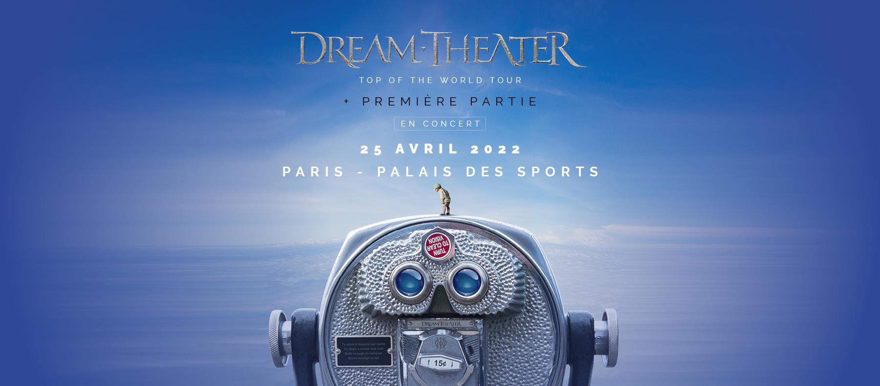 Dream theater paris 2022