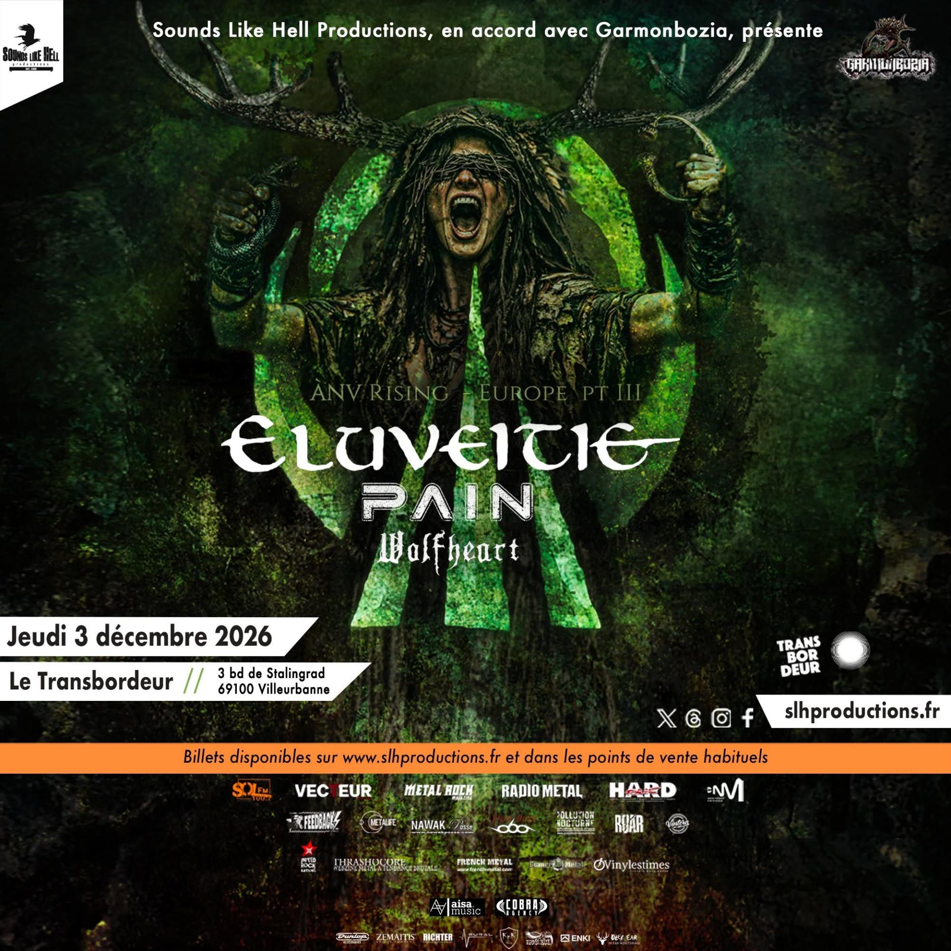 Eluveitie lyon 2026