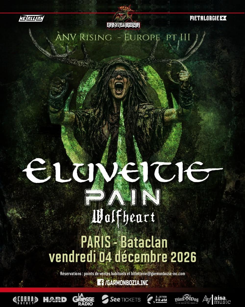 Eluveitie paris 2026