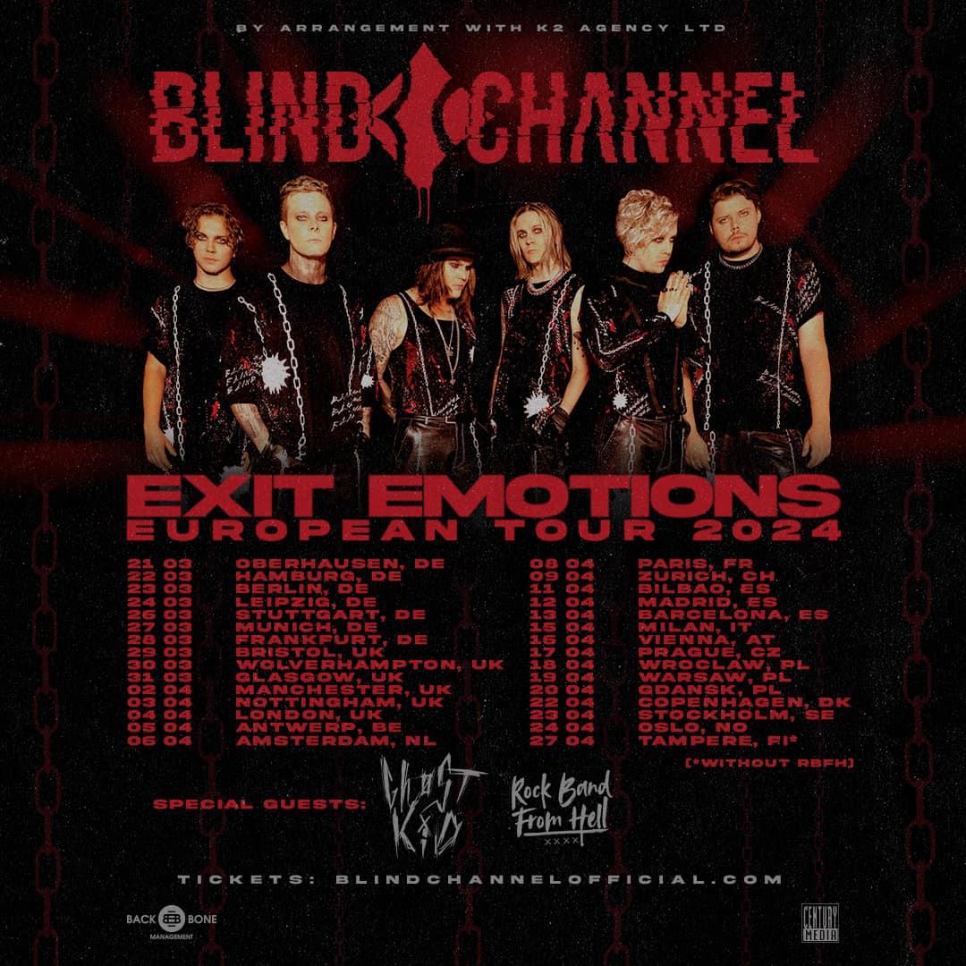 Exit emotions tour 2024