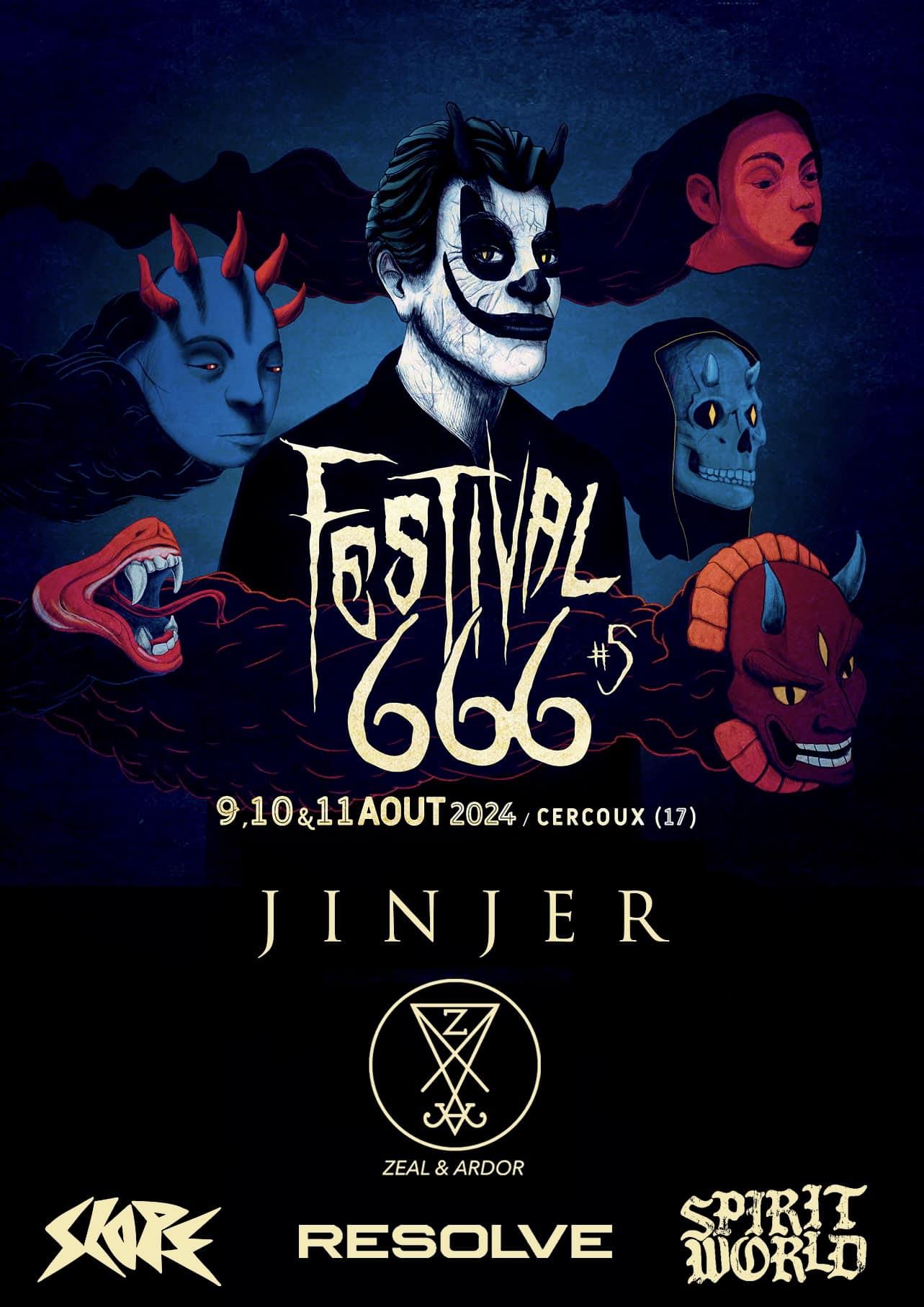 Festival 666 2024 affiche