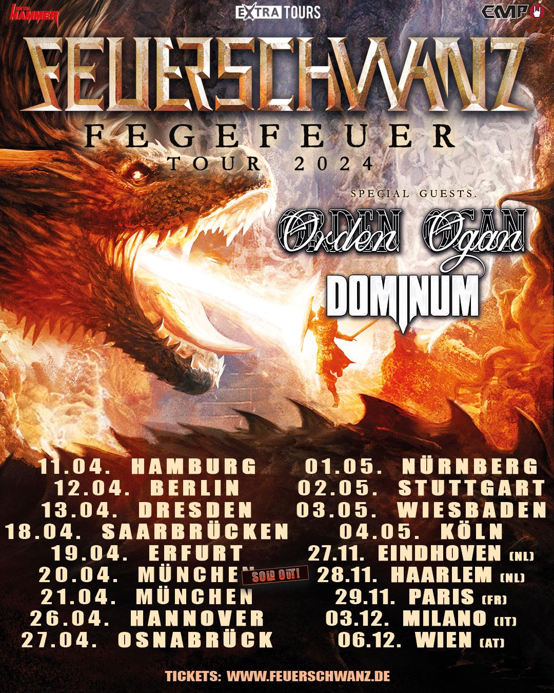 Feuershwanz tour 2024