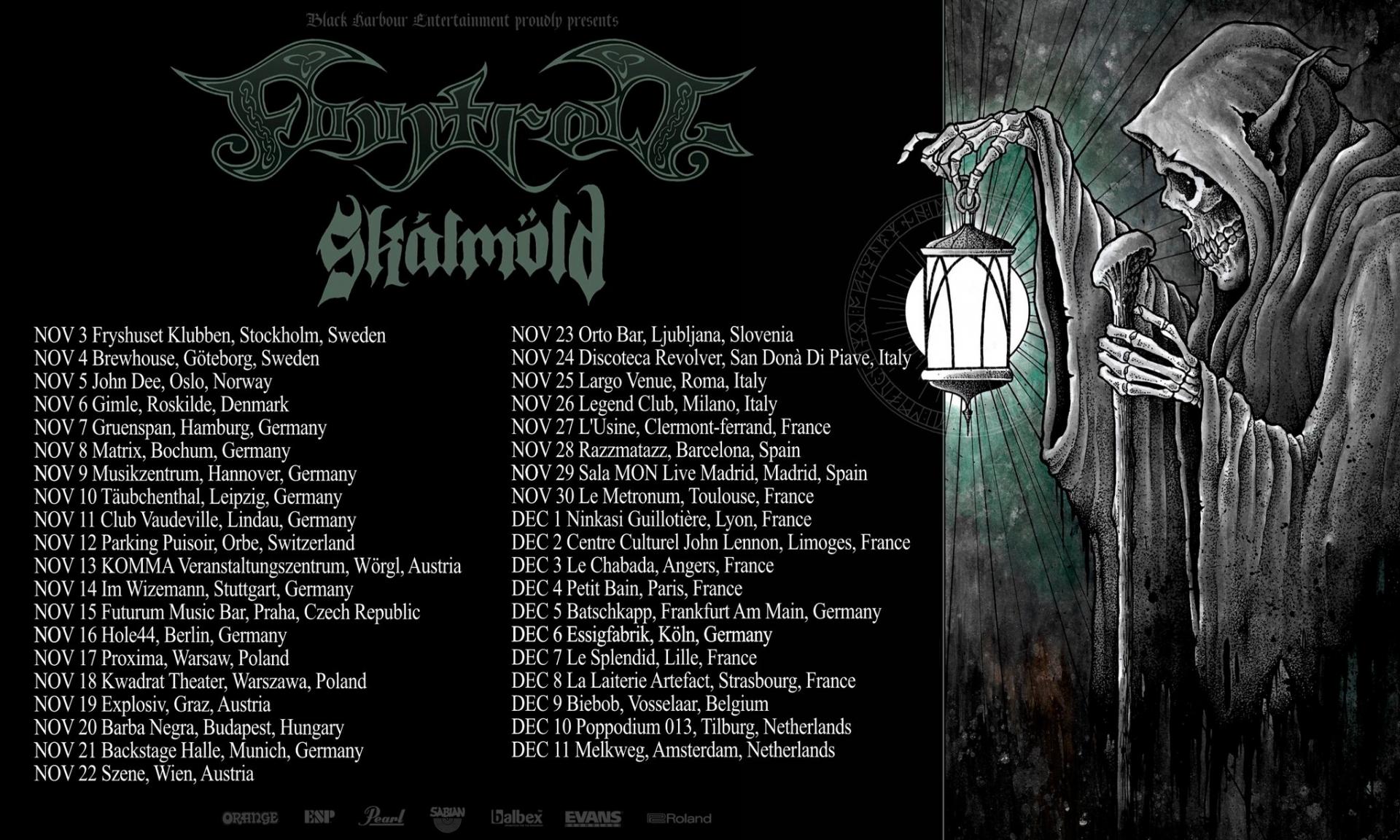 Finntroll europe tour 2022