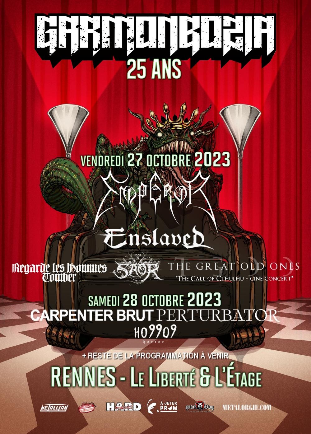 Garmonbozia 25 ans affiche 3