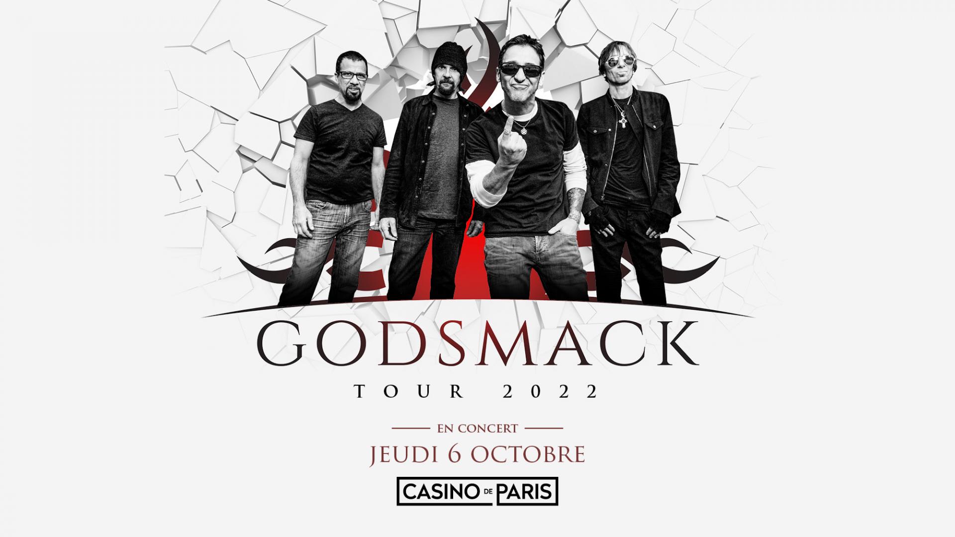Godsmack paris 2022
