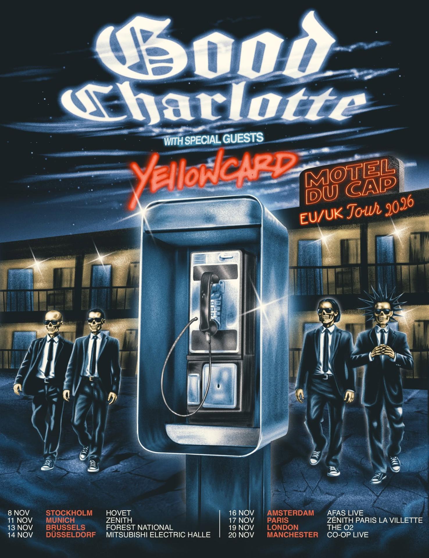 Good charlotte europe 2026
