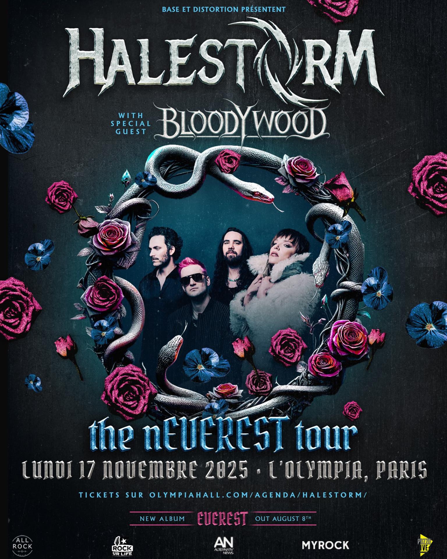 Halestorm paris 2025