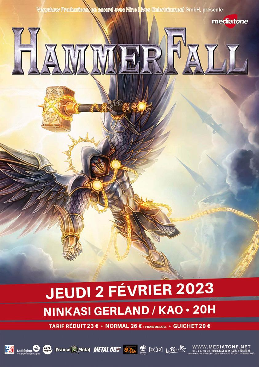 Hammerfall lyon 2023