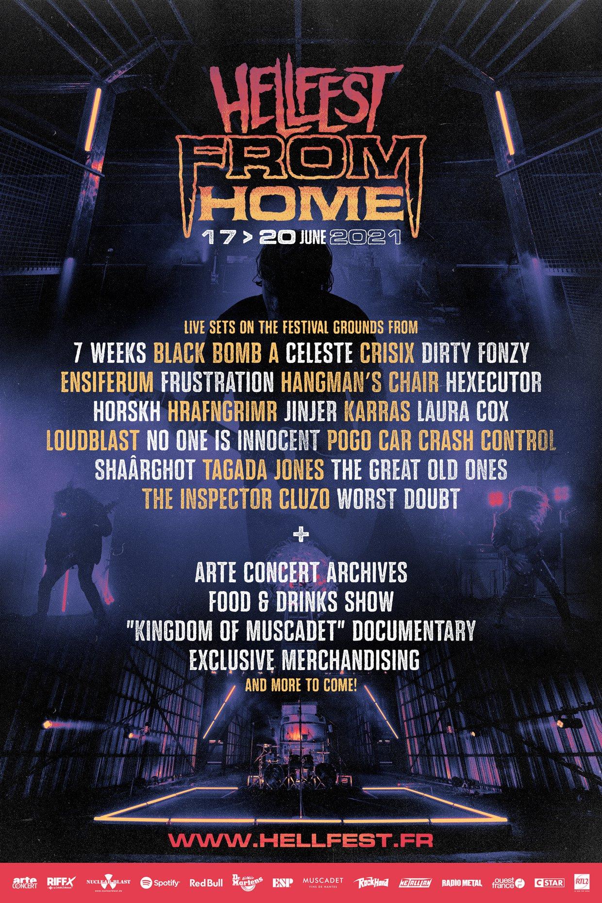 Hellfest from home 2021 line up