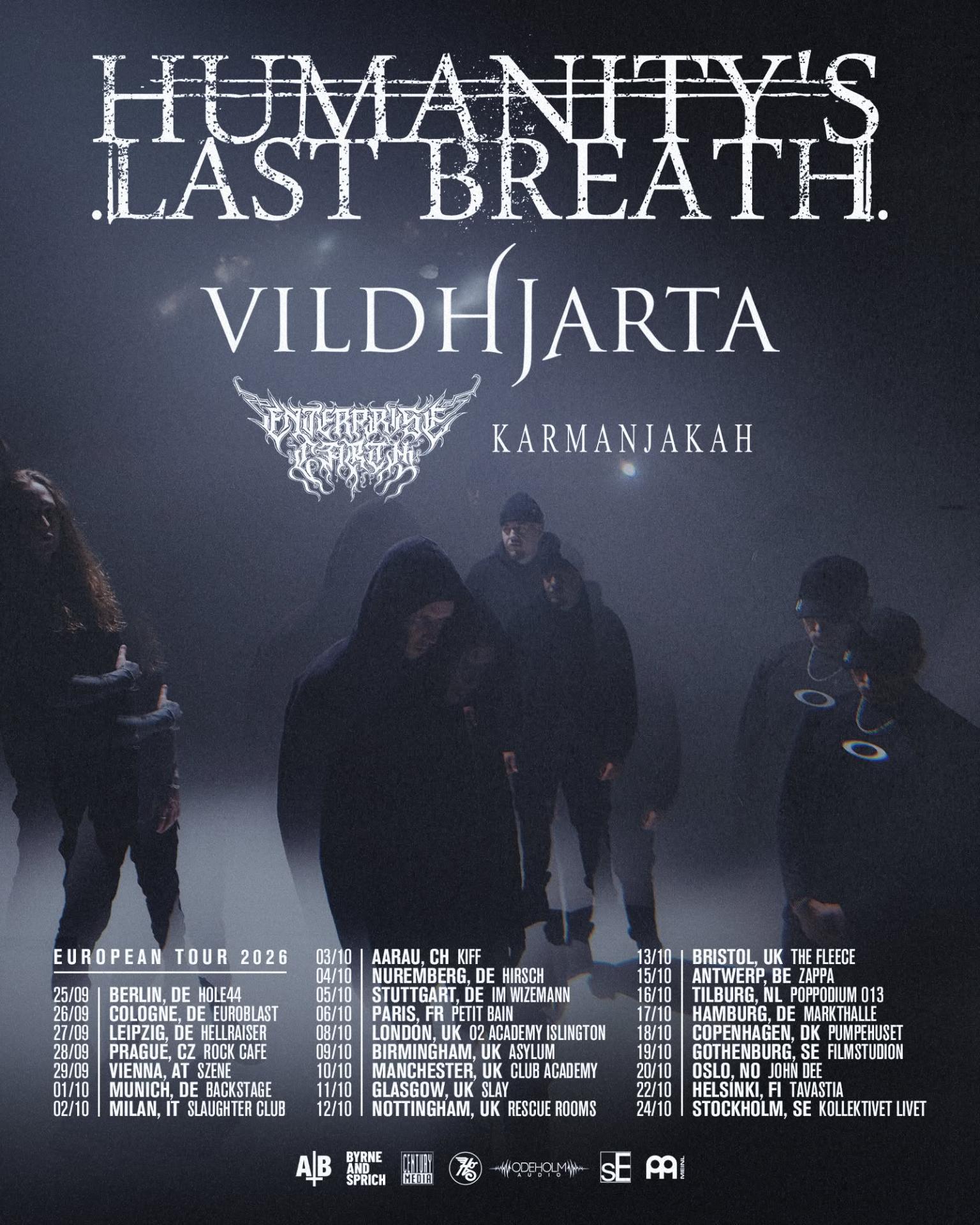 Humanity s last breath european tour 2026