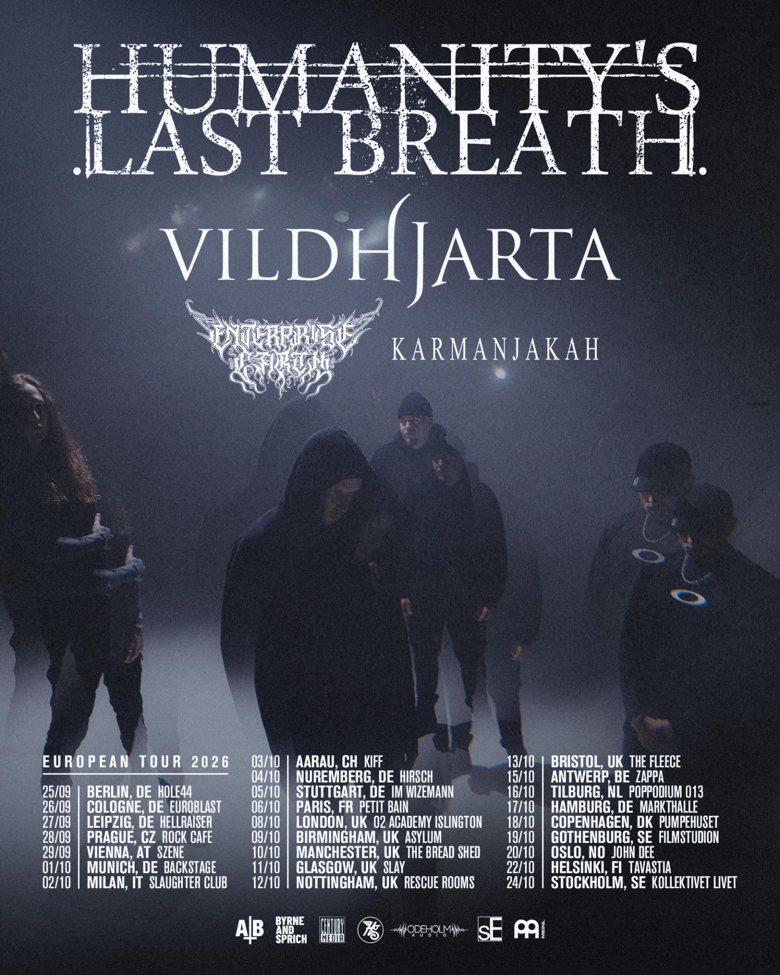 Humanity s last breath european tour 2026