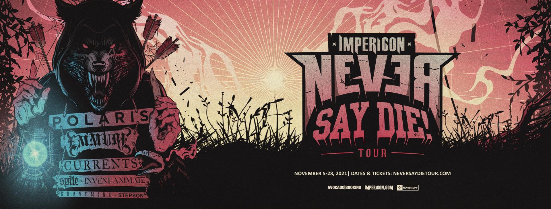 Impericon never say die tour 2021