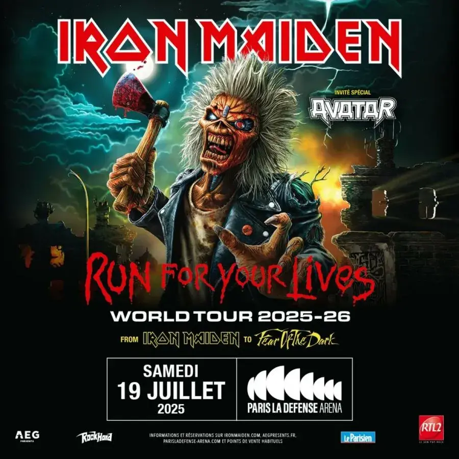 Iron maiden nanterre 2025 d1