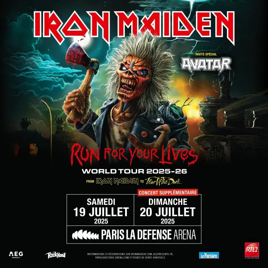 Iron maiden nanterre 2025 d2