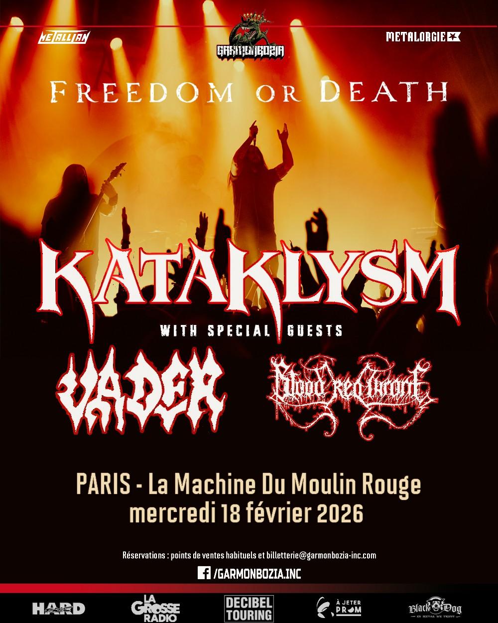 Kataklysm paris 2026