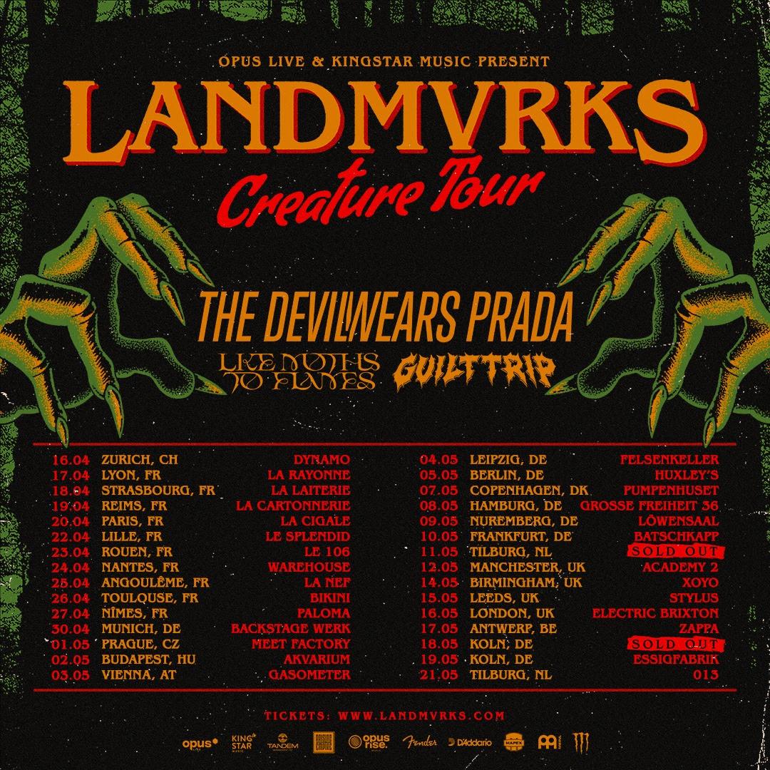Landmvrks creature tour 2024