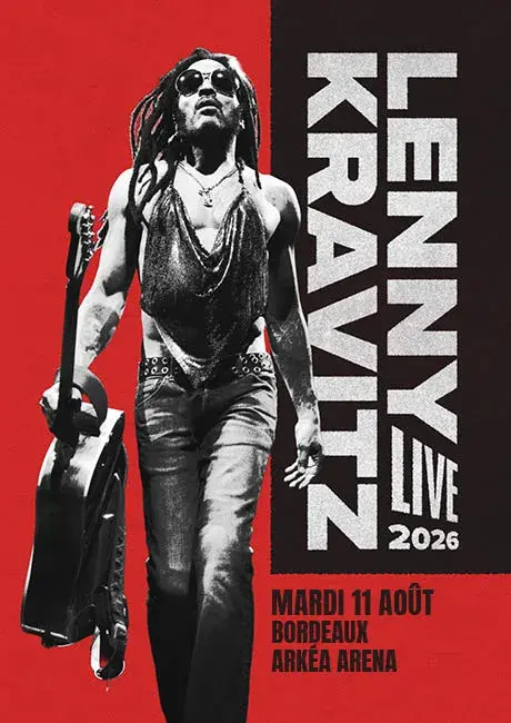 Lenny kravitz bordeaux 2026