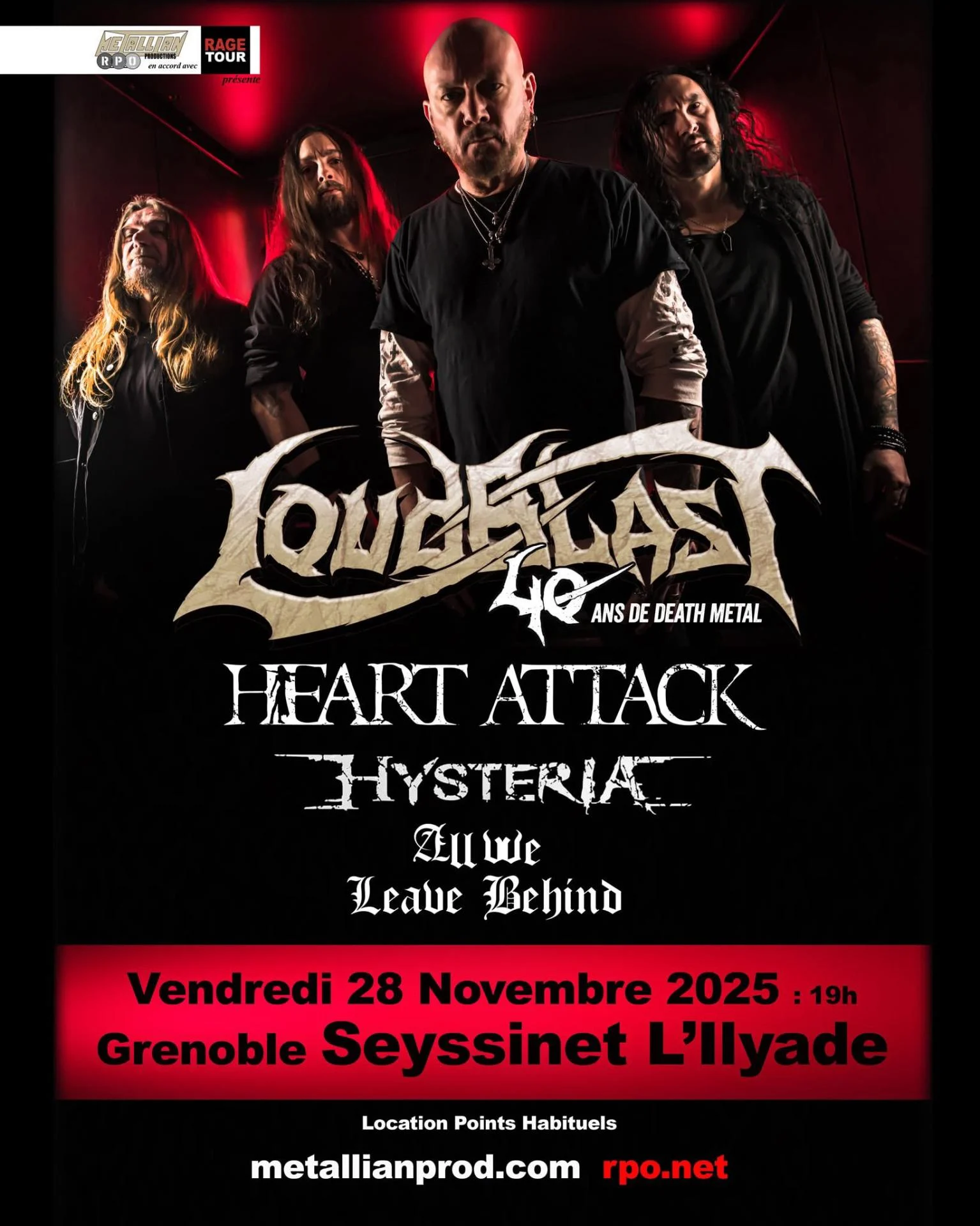 Loudblast grenoble 2025