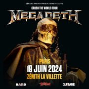 Megadeth paris 2024