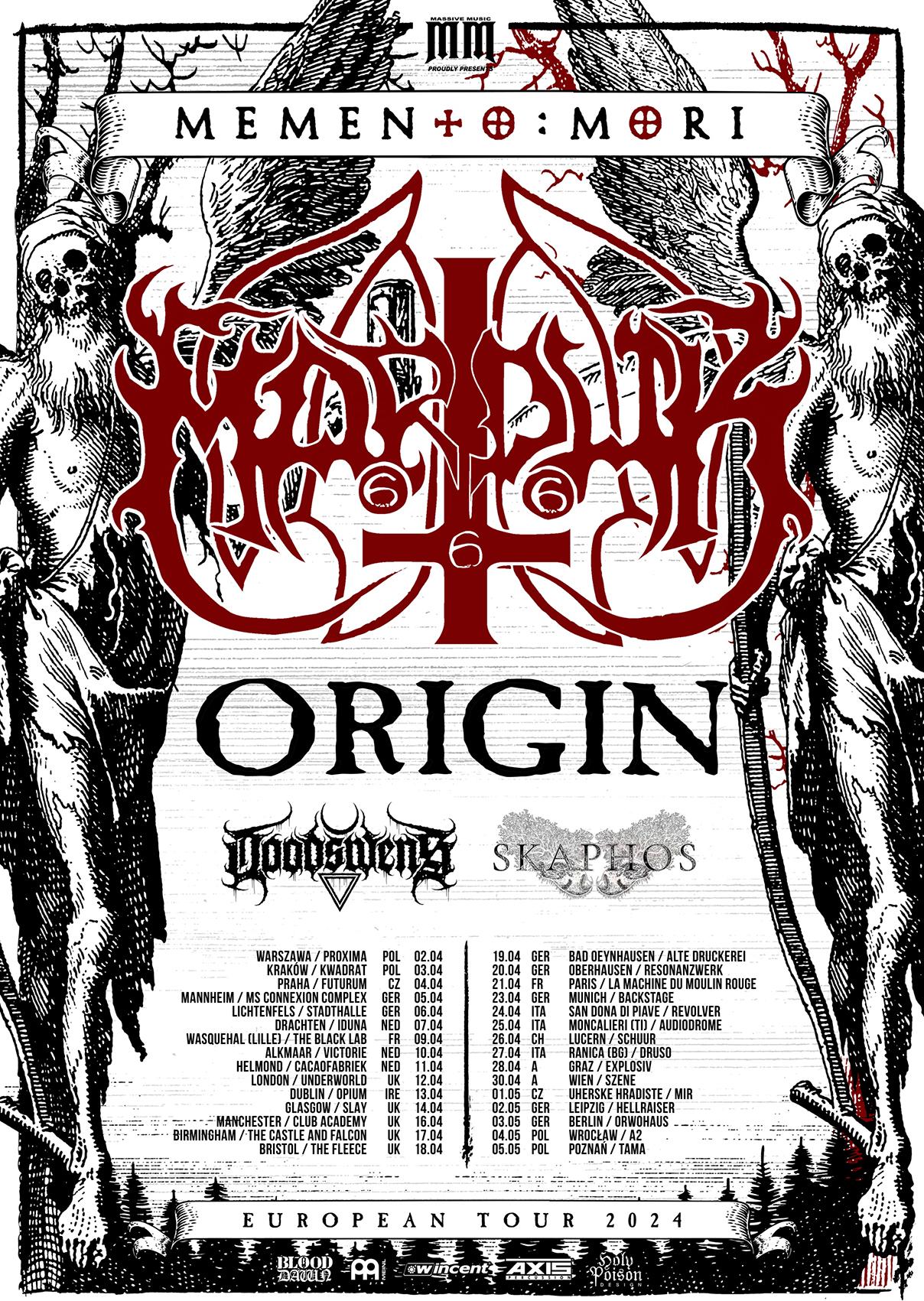 Memento mori tour 2024