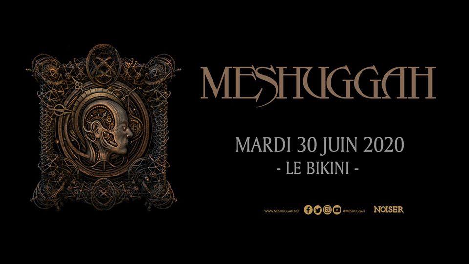 Meshuggah toulouse 2020