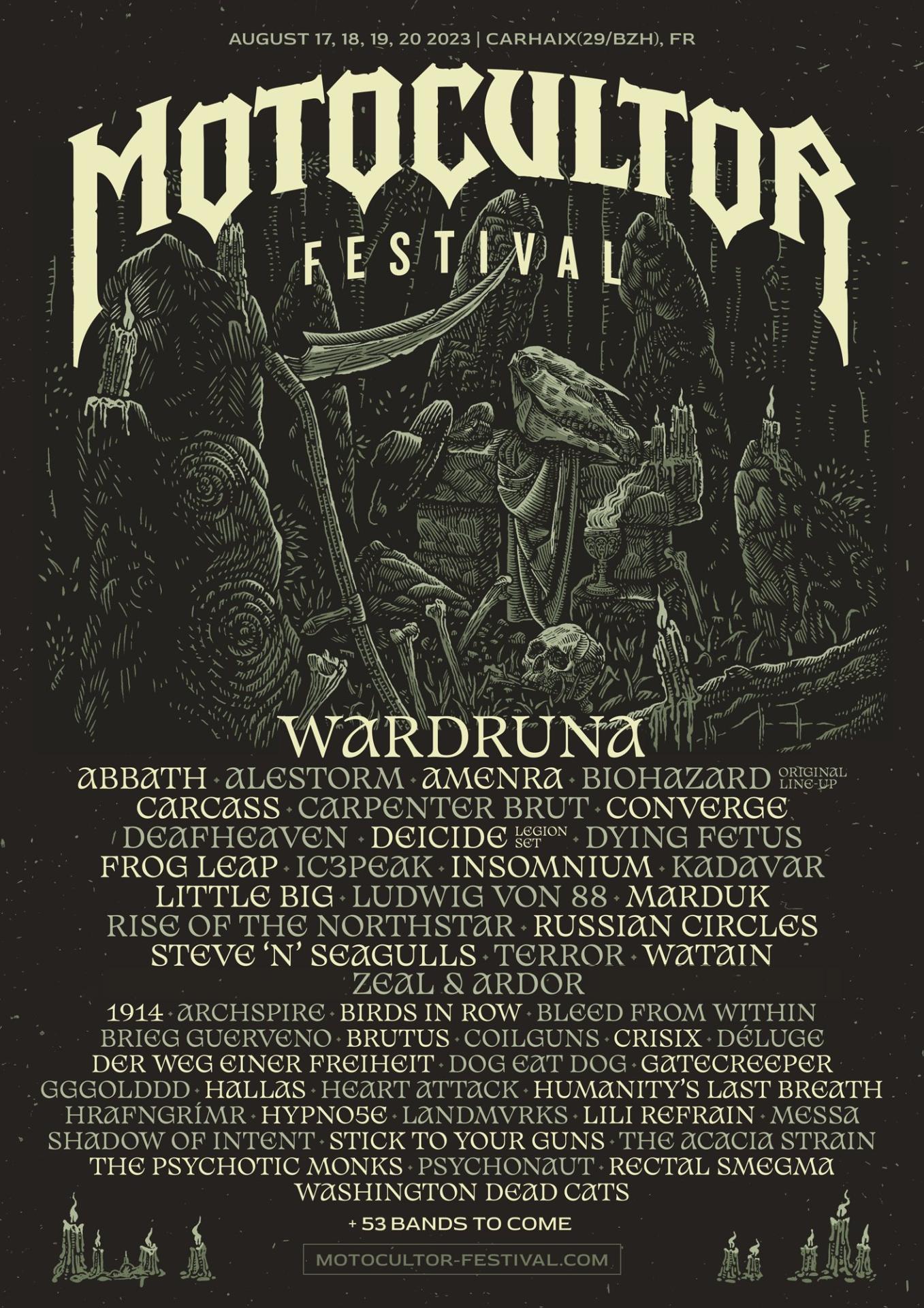 Motocultor 2023 affiche deuxieme annonce