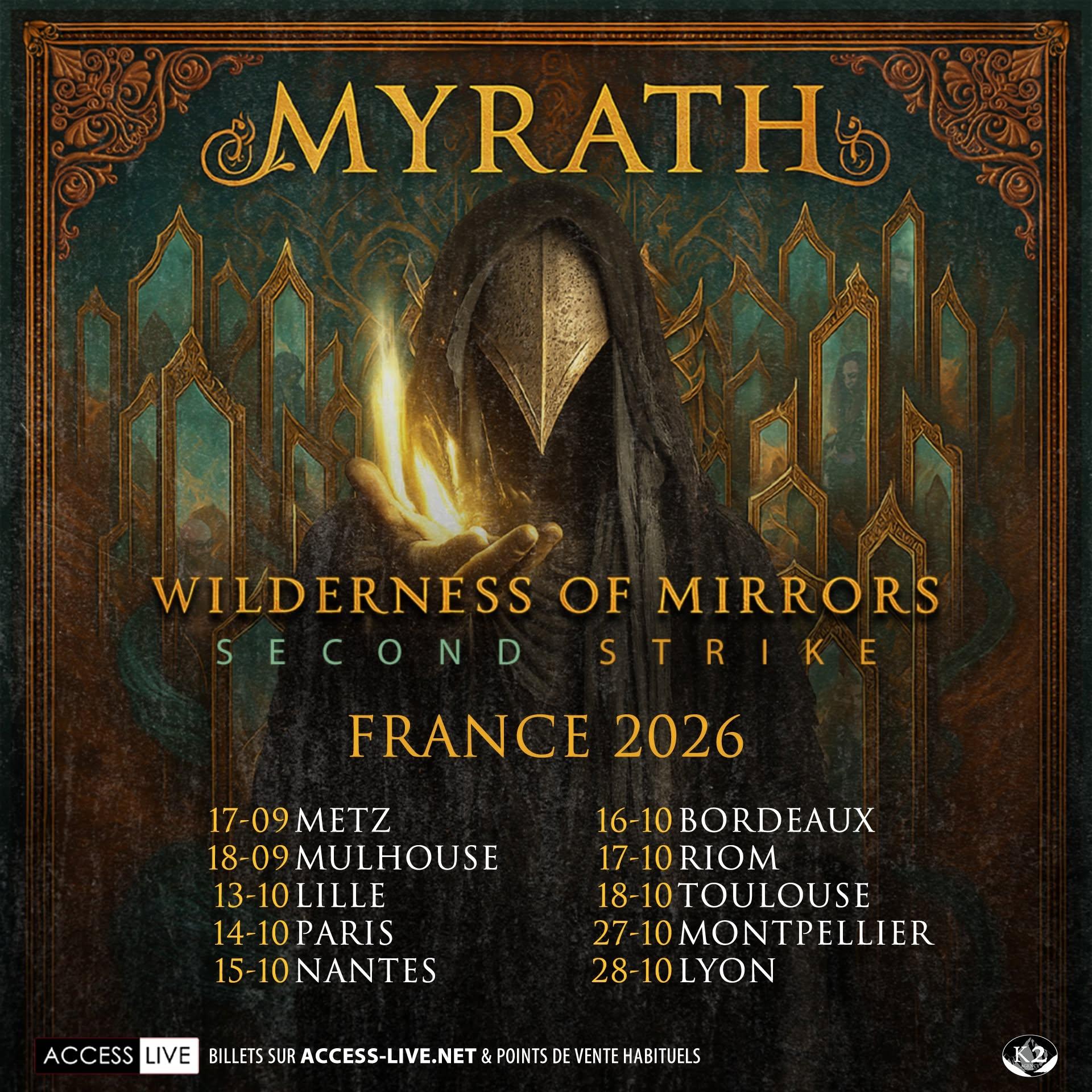 Myrath france 2026