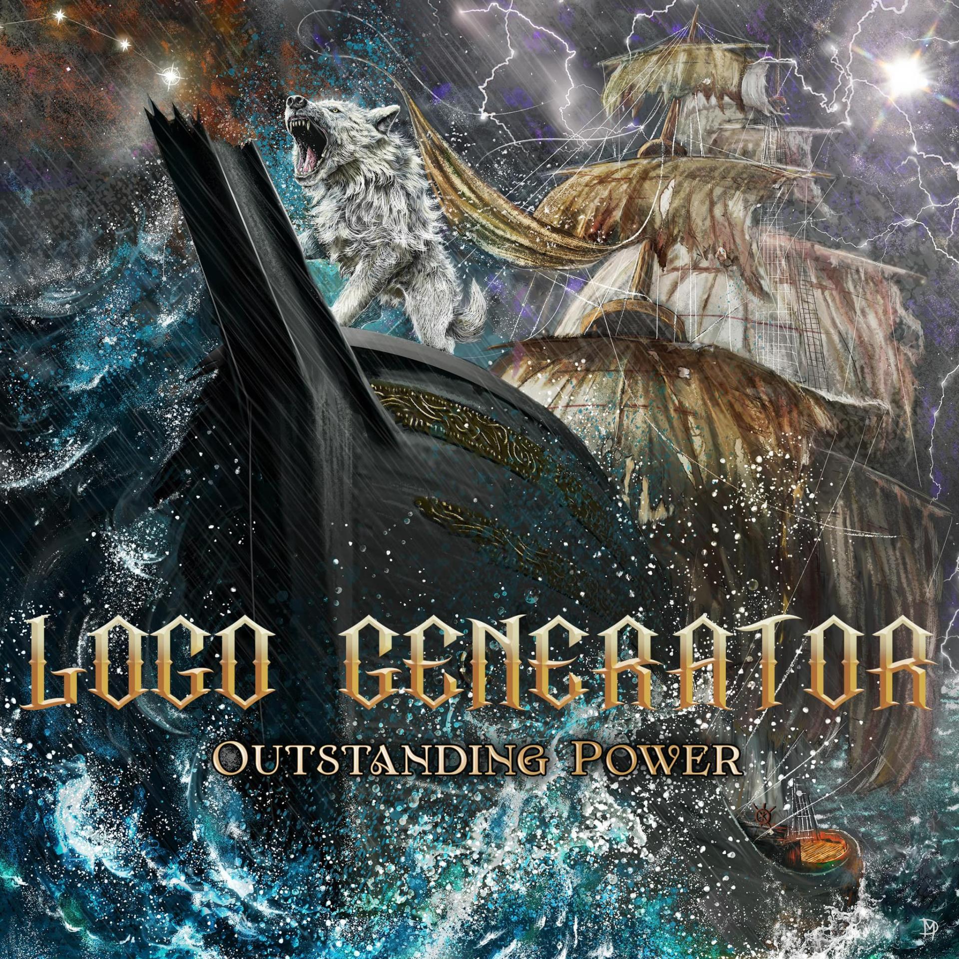 Outstanding power artwork