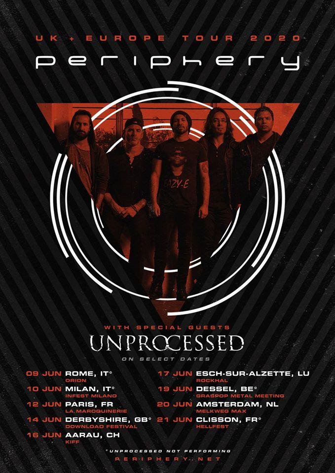 Periphery european tour 2020