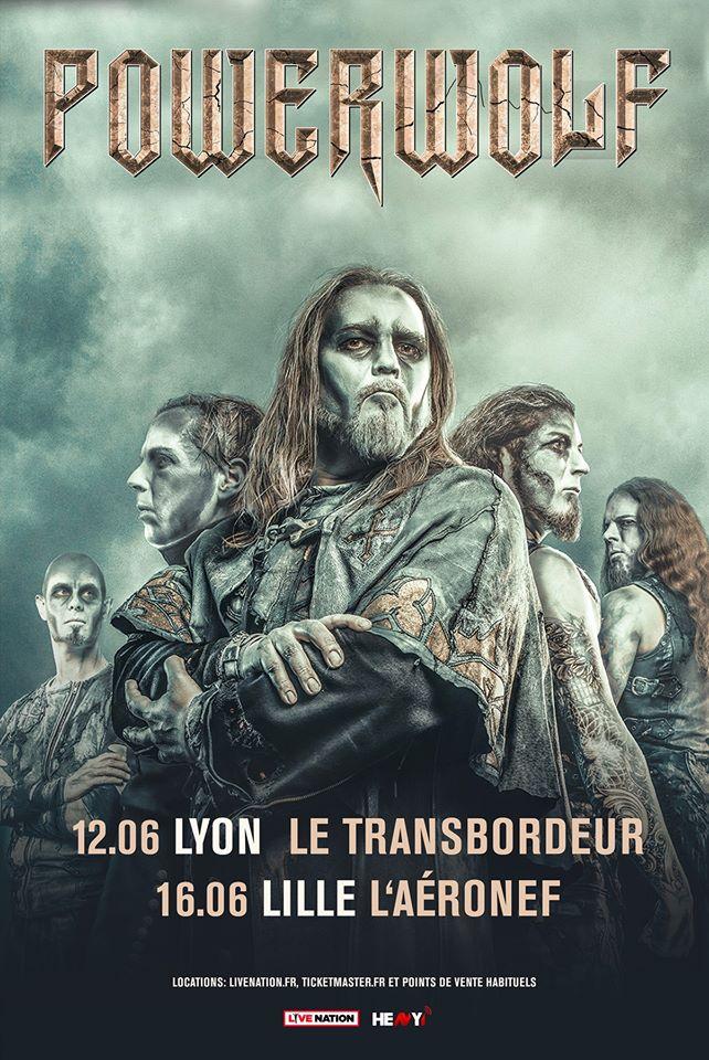 Powerwolf lyon lille 2020
